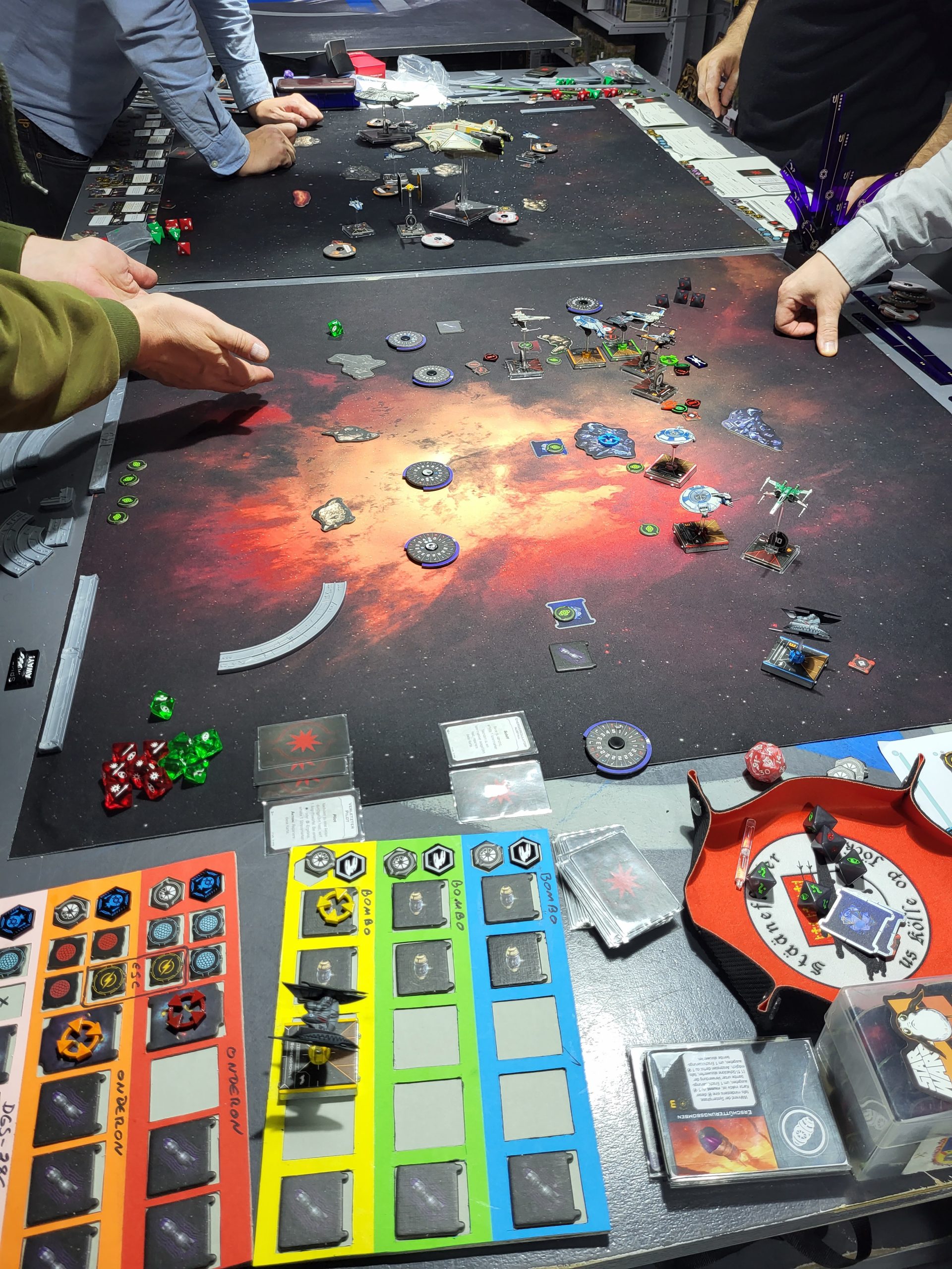 Krieg der Sterne(ngasse) III - Star Wars X-Wing Turnier im Top Tables