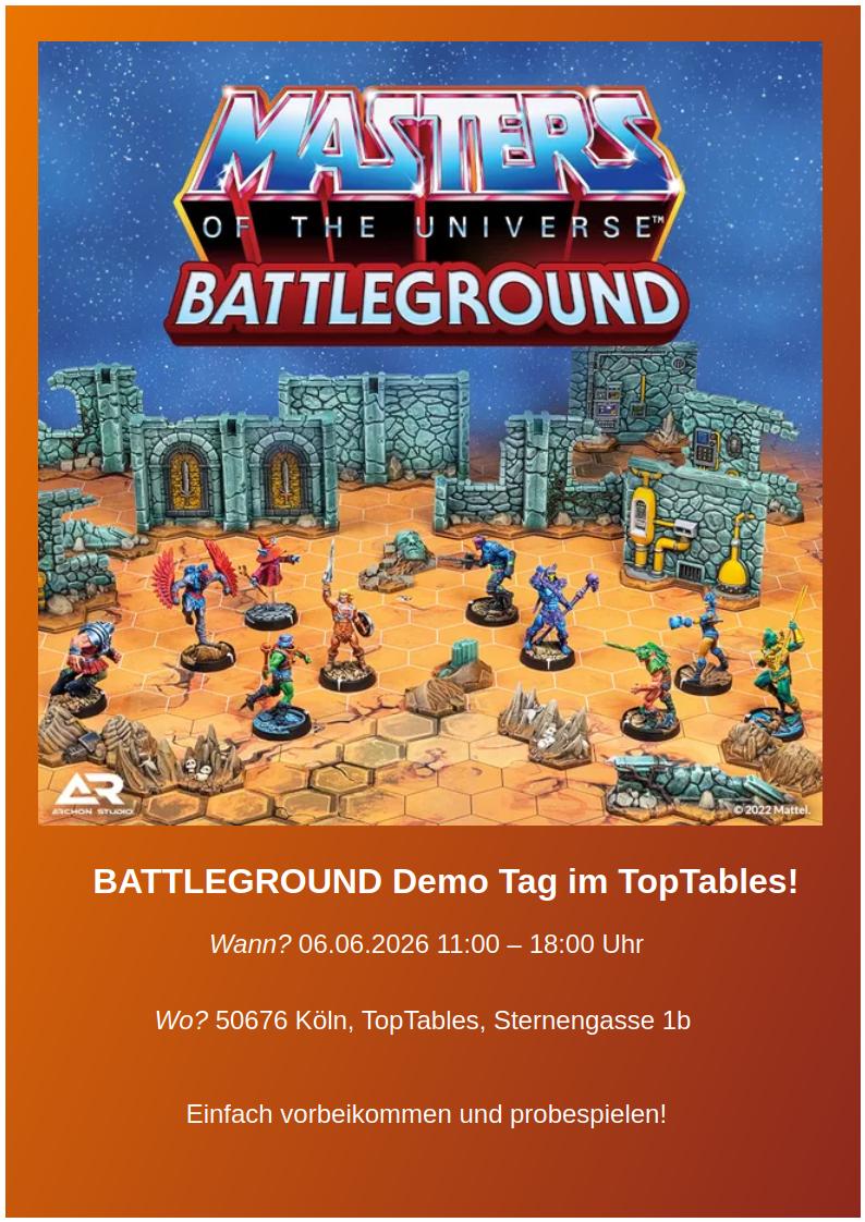 Masters of the Universe Battleground Demo Tag